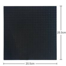 Load image into Gallery viewer, 32*32 Small Particle DIY Building Block Bottom Plate 25.5*25.5 cm Building Block Wall Accessories Toys for Children