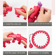 Load image into Gallery viewer, Weighted Fitness Hoop Abdomen Circle, Specification: