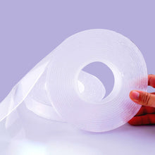 Load image into Gallery viewer, Transparent Double-Sided Adhesive Nanotic Tape Water Washing Non-Trace Tape, 1x30x1000mm, 1x30x2000mm, 1x30x3000mm, 1x30x5000mm, 2x30x1000mm, 2x30x2000mm, 2mm x 3cm x 3m, 2x30x5000mm