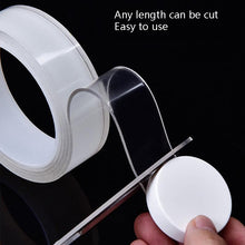 Load image into Gallery viewer, Transparent Double-Sided Adhesive Nanotic Tape Water Washing Non-Trace Tape, 1x30x1000mm, 1x30x2000mm, 1x30x3000mm, 1x30x5000mm, 2x30x1000mm, 2x30x2000mm, 2mm x 3cm x 3m, 2x30x5000mm