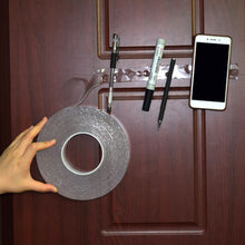 Load image into Gallery viewer, Transparent Double-Sided Adhesive Nanotic Tape Water Washing Non-Trace Tape, 1x30x1000mm, 1x30x2000mm, 1x30x3000mm, 1x30x5000mm, 2x30x1000mm, 2x30x2000mm, 2mm x 3cm x 3m, 2x30x5000mm