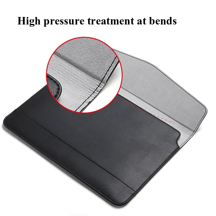 Horizontal  Embossed Notebook Liner Bag Ultra-Thin Magnetic Holster, 11 -12 inch, 13-14 inch, 14-15 inch, 13 inch
