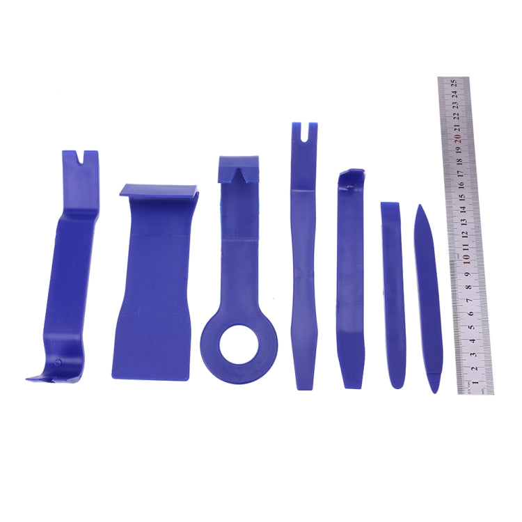 7 PCS Car Audio Conversion Tool DVD Audio Door Panel Disassembly Instrument Panel Disassemble Set Tool, 7 In 1