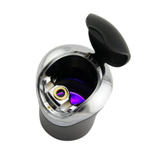 Load image into Gallery viewer, N10 Mini Car Loaded Ashtray With Lamp And Cover Car Supplies, Mini Car Loaded Ashtray