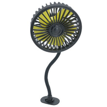 Load image into Gallery viewer, F408 Car Silicone Hose Fan Multi-Angle Adjustment USB Fan, F408