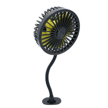Load image into Gallery viewer, F408 Car Silicone Hose Fan Multi-Angle Adjustment USB Fan, F408