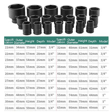Load image into Gallery viewer, 26 PCS / Set Hexagonal Heavy-Duty Socket Auto Repair Socket Wrench, 26 In 1 Wrench