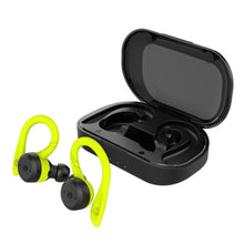 Load image into Gallery viewer, BE1032 Ear-mounted Waterproof Sports TWS Wireless Bluetooth Earphone, Black, Fluorescent Green, Rose Red