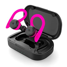 Load image into Gallery viewer, BE1032 Ear-mounted Waterproof Sports TWS Wireless Bluetooth Earphone, Black, Fluorescent Green, Rose Red