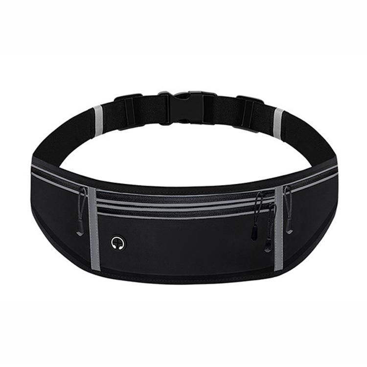 MF-008 Outdoor Sports Fitness Waterproof Waist Bag Phone Pocket, Style:, Four Pockets, With Water Bottle Bag