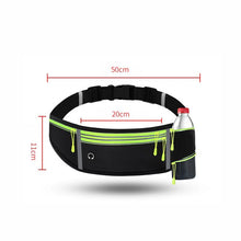 Load image into Gallery viewer, MF-008 Outdoor Sports Fitness Waterproof Waist Bag Phone Pocket, Style:, Four Pockets, With Water Bottle Bag