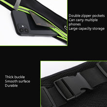 Load image into Gallery viewer, MF-008 Outdoor Sports Fitness Waterproof Waist Bag Phone Pocket, Style:, Four Pockets, With Water Bottle Bag