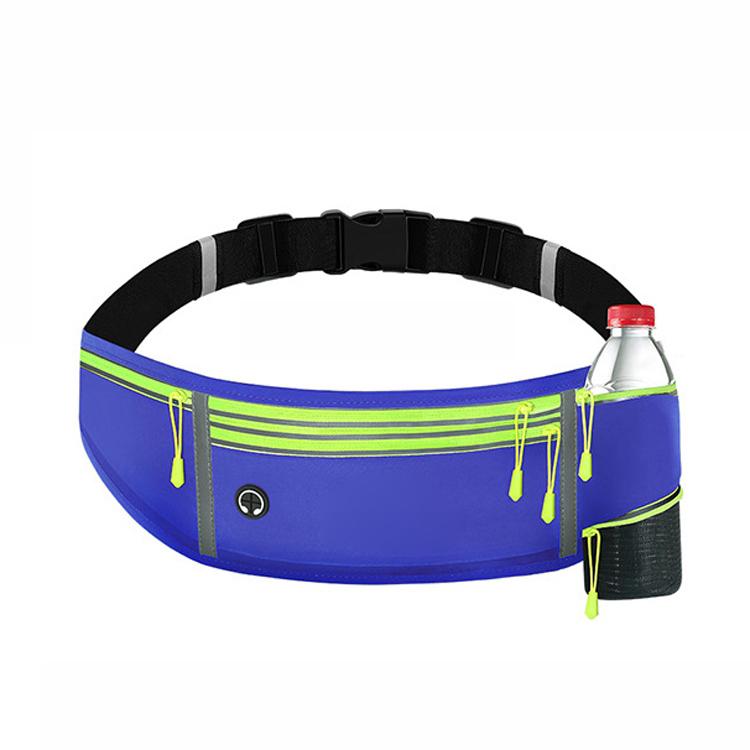 MF-008 Outdoor Sports Fitness Waterproof Waist Bag Phone Pocket, Style:, Four Pockets, With Water Bottle Bag