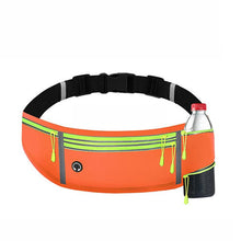 Load image into Gallery viewer, MF-008 Outdoor Sports Fitness Waterproof Waist Bag Phone Pocket, Style:, Four Pockets, With Water Bottle Bag