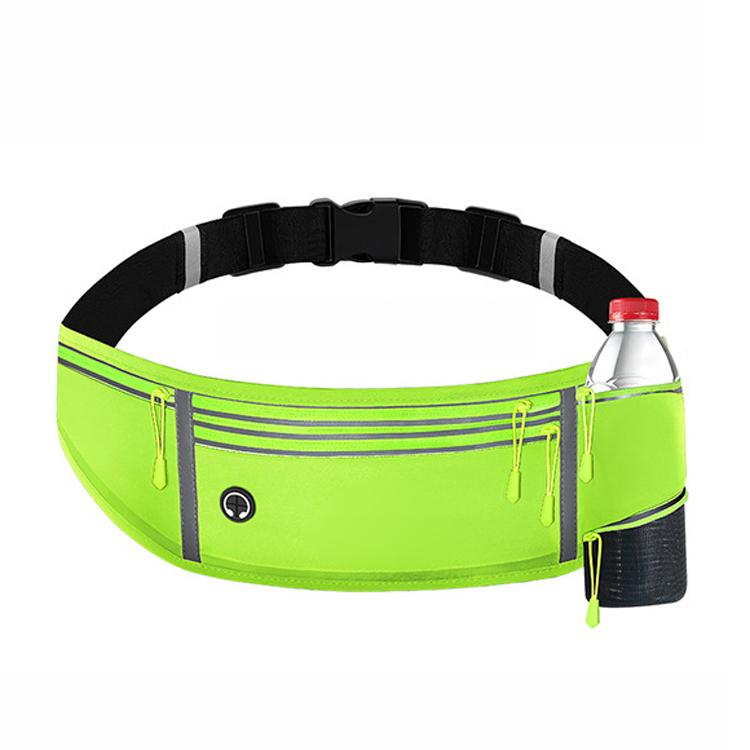 MF-008 Outdoor Sports Fitness Waterproof Waist Bag Phone Pocket, Style:, Four Pockets, With Water Bottle Bag