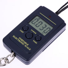 Load image into Gallery viewer, 10g Mini Digital Fishing Scale Travel Weighting Steelyard Hanging Electronic Hook Scale Kitchen Weight Tool, Capacity:40kg, 40kg without Backlight, 40kg with Backlight