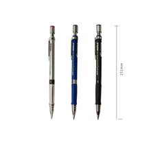 Load image into Gallery viewer, Baile 2.0mm Exam Push-out Drawing Drawing Writing Activity Automatic 2B Pencil, Blue, Black, Silver