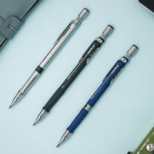 Load image into Gallery viewer, Baile 2.0mm Exam Push-out Drawing Drawing Writing Activity Automatic 2B Pencil, Blue, Black, Silver