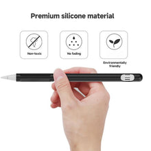 Load image into Gallery viewer, 2 Sets 4 In 1 Stylus Silicone Protective Cover + Anti-Lost Rope Set For Apple Pencil 1, Jade White, Ink Black, Mint Green, Fresh Pink, Red, Midnight Blue, Business Gray