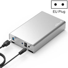 Load image into Gallery viewer, Blueendless U35Q 3.5 Inch Full Metal Mobile Hard Disk Box Type-C/Usb3.0 SATA Serial Desktop PC External Hard Disk Box, US Plug (USB 3.0 ), EU Plug (USB 3.0 ), UK Plug (USB 3.0 ), AU Plug (USB 3.0 ), US Plug (TYPE-C), EU Plug (TYPE-C), UK Plug (TYPE-C) ...