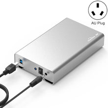 Load image into Gallery viewer, Blueendless U35Q 3.5 Inch Full Metal Mobile Hard Disk Box Type-C/Usb3.0 SATA Serial Desktop PC External Hard Disk Box, US Plug (USB 3.0 ), EU Plug (USB 3.0 ), UK Plug (USB 3.0 ), AU Plug (USB 3.0 ), US Plug (TYPE-C), EU Plug (TYPE-C), UK Plug (TYPE-C) ...