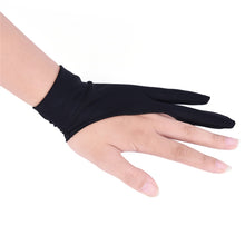 Load image into Gallery viewer, 2 Finger Anti-fouling Drawing Glove for Graphics Drawing Tablet, Both for Right and Left Hand, For  men, For  women