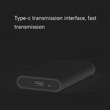 Load image into Gallery viewer, Blueendless M3T MSATA Mobile Hard Disk Box TYPE-C Transfer USB3.1 Notebook Solid Hard Disk Box, Blueendless