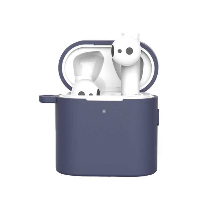 3 PCS For Xiaomi Air 3 in 1 Earphone Silicone Protective Case + Anti-lost Rope + Hook Set