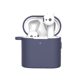 3 PCS For Xiaomi Air 3 in 1 Earphone Silicone Protective Case + Anti-lost Rope + Hook Set