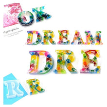 Load image into Gallery viewer, 111PCS/Set DIY Mirror Silicone Pendant Mold, Crystal Epoxy Key Pendant Set, 111 PCS/Set