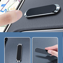 Load image into Gallery viewer, 2 PCS Multifunctional Car Phone Holder Magnetic Suction Instrument Panel Navigation Suction Cup Holder, S17 Black, S17 Silver, F6 Black, F6 Silver, F6 Rose Gold, F16 Silver
