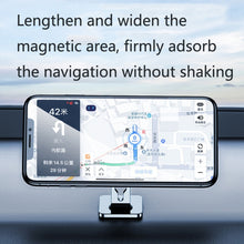 Load image into Gallery viewer, 2 PCS Multifunctional Car Phone Holder Magnetic Suction Instrument Panel Navigation Suction Cup Holder, S17 Black, S17 Silver, F6 Black, F6 Silver, F6 Rose Gold, F16 Silver