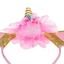 Load image into Gallery viewer, Cartoon Headband Children Birthday Festival Party Hair Accessories, White 1, Silver 1, Colorful 1, Rose Red 1, Blue 1