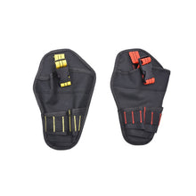 Load image into Gallery viewer, 900D Oxford Cloth Kit Waist Bag Electrician Storage Bag, Black Yellow Line + Belt, Black Red Line + Belt, Black Yellow Line, Black Red Line