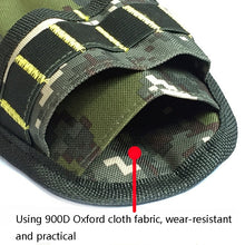 Load image into Gallery viewer, 900D Oxford Cloth Kit Waist Bag Electrician Storage Bag, Black Yellow Line + Belt, Black Red Line + Belt, Black Yellow Line, Black Red Line