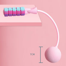 Load image into Gallery viewer, Fitness Fat Burning Exercise Cordless Skipping Rope with Weight Ball, Cordless Mint Green, Cordless Cherry Pink, Cherry Pink + Long Rope, Mint Green + Long Rope