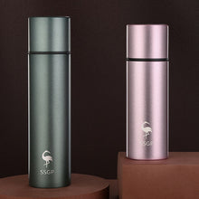 Load image into Gallery viewer, Children Student Insulation Water Cup Portable Mini Stainless Steel Insulation Cup, Specification:, Antibacterial Cup 150ml (Pink), Antibacterial Cup 150ml (Green), Antibacterial Cup 180ml (Pink), Antibacterial Cup 180ml (Green)