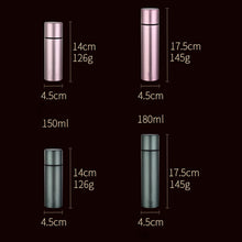 Load image into Gallery viewer, Children Student Insulation Water Cup Portable Mini Stainless Steel Insulation Cup, Specification:, Antibacterial Cup 150ml (Pink), Antibacterial Cup 150ml (Green), Antibacterial Cup 180ml (Pink), Antibacterial Cup 180ml (Green)
