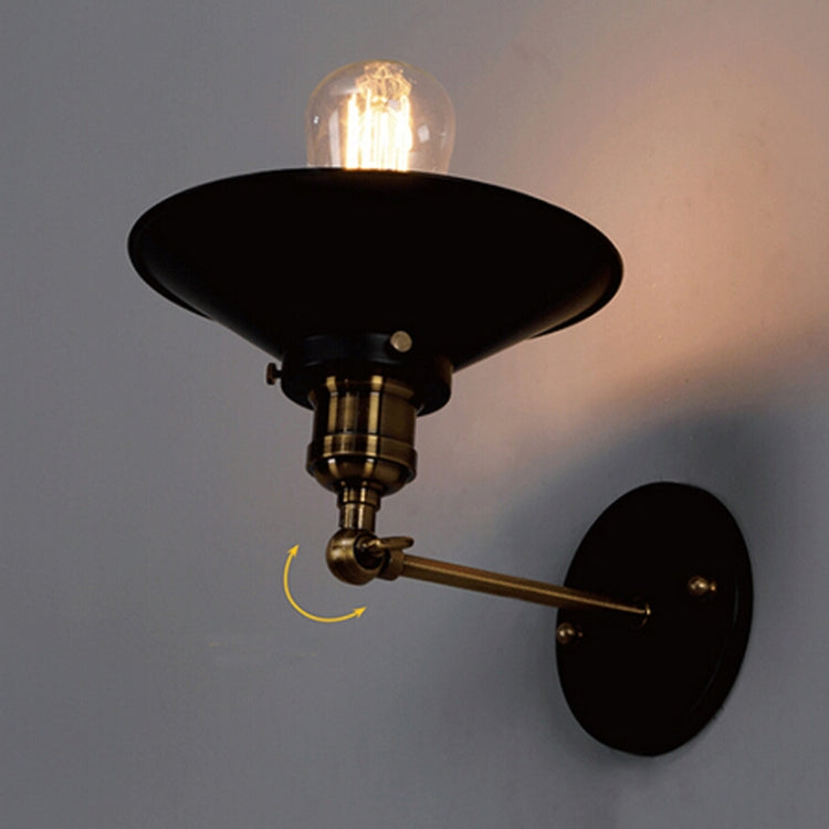 Antique Pure Copper Single-head Wall lamp Living Room Vintage Fashion Bar Lamp without Bulbs, 22cm, 24cm, 26cm, 30cm