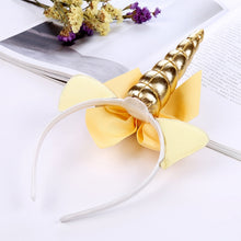 Load image into Gallery viewer, 2 PCS F036 Cartoon Headband Children Birthday Festival Party Hair Accessories, Golden, Rose Red, White 1, Colorful, Blue, Pink