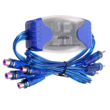 Load image into Gallery viewer, 4RCA Audio Filter Eliminates Audio-Sounding Noise To Improve Sound Car Audio Filters, 4RCA Audio Filter