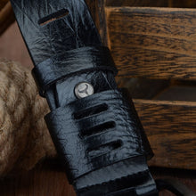 Load image into Gallery viewer, COWATHER QSK001 Men Casual Fashion Two-Layer Leather Pin Buckle Belt,Length：