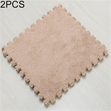 Load image into Gallery viewer, 2 PCS Living Room Bedroom Children Kids Soft Carpet Magic Patchwork Jigsaw Splice Heads Climbing Baby Mat 30x30cm, Rose Red, Camel, Purple, Coffee, Blue, Pink, Green, White, Grey