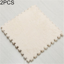 Load image into Gallery viewer, 2 PCS Living Room Bedroom Children Kids Soft Carpet Magic Patchwork Jigsaw Splice Heads Climbing Baby Mat 30x30cm, Rose Red, Camel, Purple, Coffee, Blue, Pink, Green, White, Grey