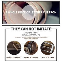 Load image into Gallery viewer, COWATHER XF018 Men Casual Business Pin Buckle Cowhide Belt,Length: