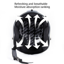 Load image into Gallery viewer, MTTD1028 Riding Breathable Quick-Drying Absorb Sweat Sponge Pad Removable Motorcycle Helmet Pad, One Size