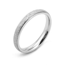Load image into Gallery viewer, Three Lifetimes Titanium Steel Couple Rings Very Fine Frosted Ring, US Size 3, US Size 4, US Size 5, US Size 6, US Size 7, US Size 8, US Size 9, US Size 10