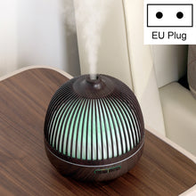 Load image into Gallery viewer, Bird Cage Wood Graphic Aromatherapy Machine Ultrasonic Smart Home Colorful Night Light Hollow Humidifier, US Plug, EU Plug, AU Plug, UK Plug