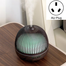 Load image into Gallery viewer, Bird Cage Wood Graphic Aromatherapy Machine Ultrasonic Smart Home Colorful Night Light Hollow Humidifier, US Plug, EU Plug, AU Plug, UK Plug