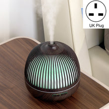 Load image into Gallery viewer, Bird Cage Wood Graphic Aromatherapy Machine Ultrasonic Smart Home Colorful Night Light Hollow Humidifier, US Plug, EU Plug, AU Plug, UK Plug
